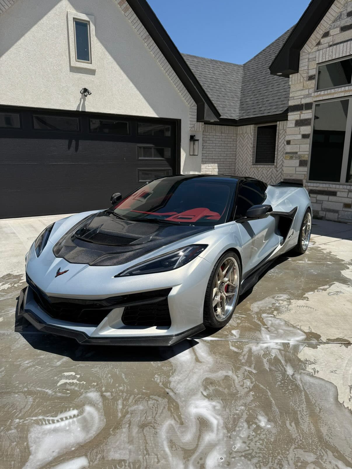 Corvette Z06 exterior wash